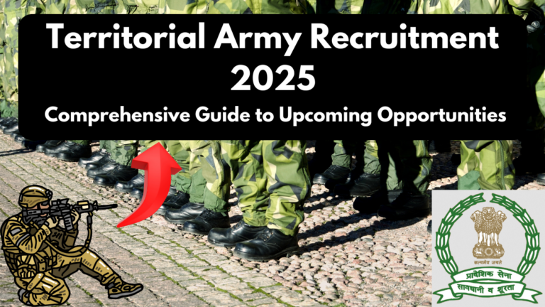 Territorial Army Recruitment 2025: Comprehensive Guide to Upcoming Opportunities