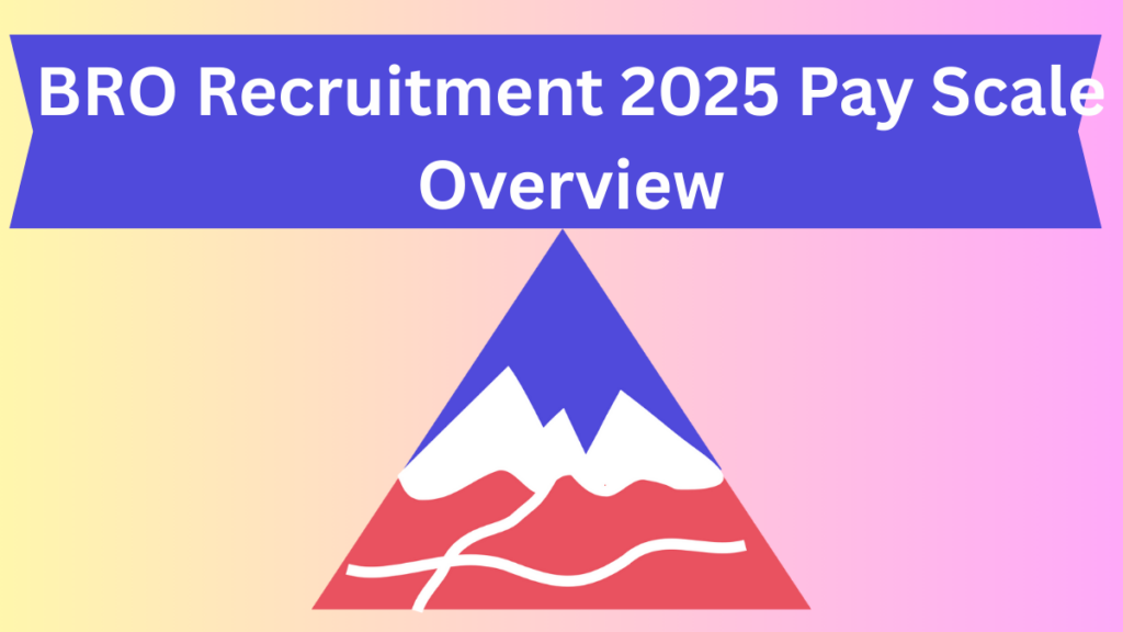 Comprehensive Overview of the BRO Pay Scale 2025 for Different Positions