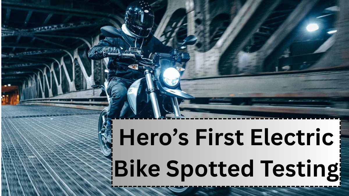 Hero’s First Electric Bike Spotted Testing – What to Expect in 2025
