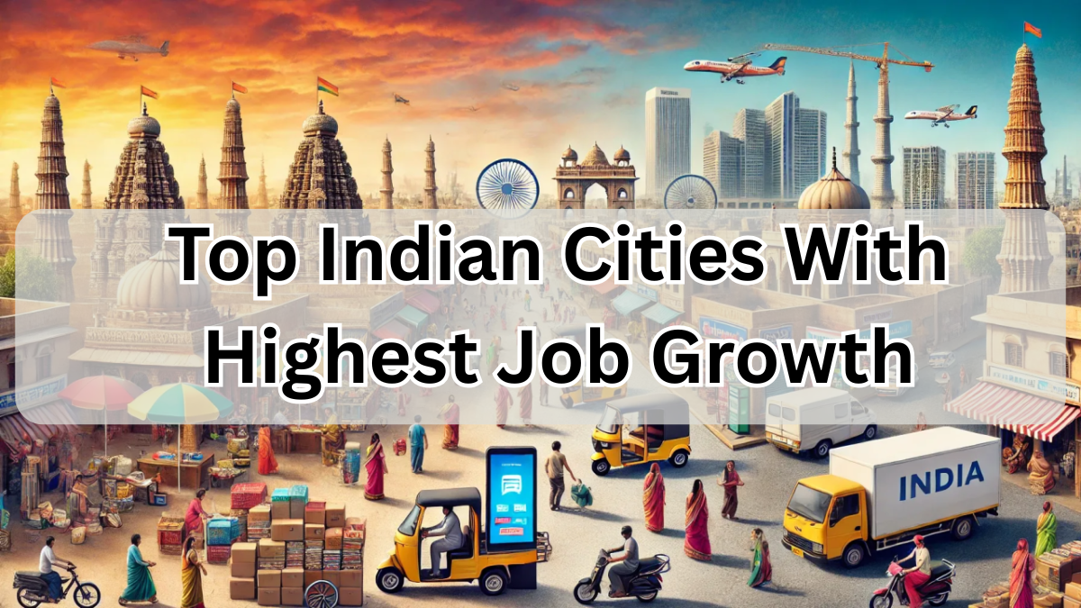 Top Indian Cities With Highest Job Growth in 2025 – Tier 2 Boom Explained