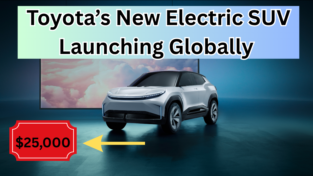 Toyota’s New $25,000 Electric SUV Launching Globally in August 2025