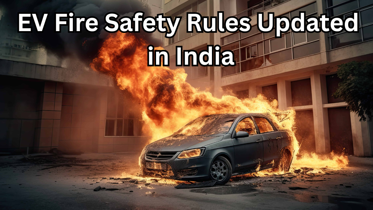 EV Fire Safety Rules Updated in India for 2025 – What Owners Should Know